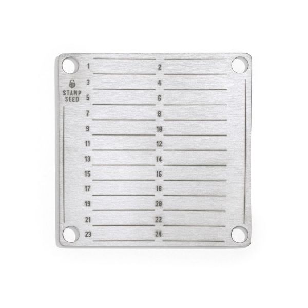 Titanium Seed Phrase Storage Plate